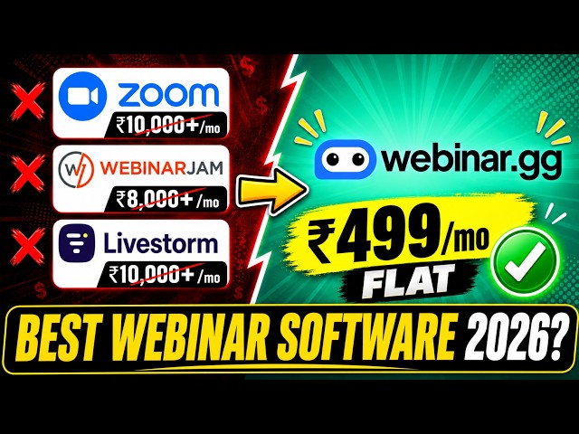 Best Webinar Software for Small Businesses | Most Affordable Webinar Platform