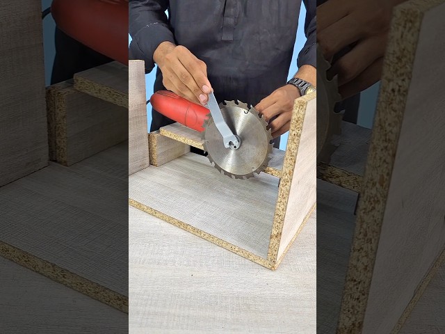 How to make an angle grinder and wood cutter