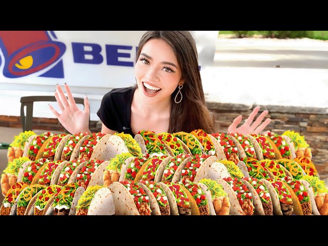 Attempting The 50 Taco TacoBell Challenge..