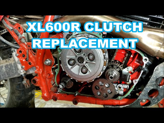 How To Replace A Motorcycle Clutch - Honda XL600r   RFVC XL XR