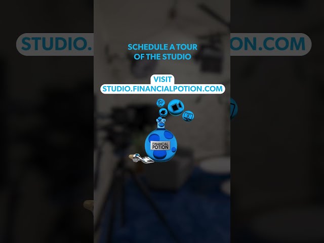 Custom Video & Photography Studio with Green Screen and Branded Setups | Financial Potion