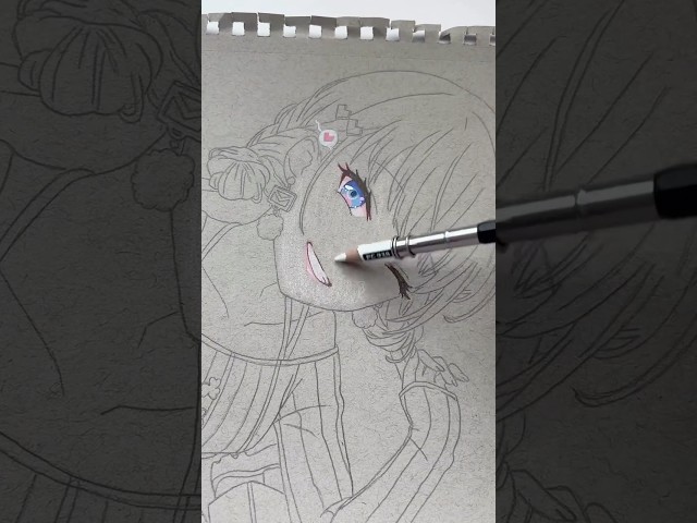 Quick Tutorial on Coloring Skin (featuring Haruka Kiritani)