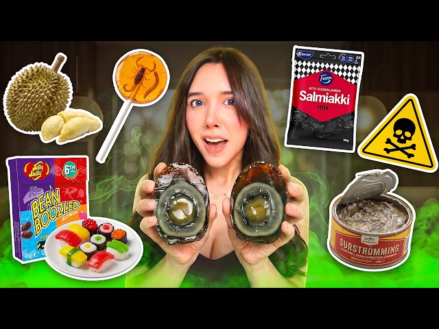 I TRIED THE GROSSEST FOODS IN THE WORLD