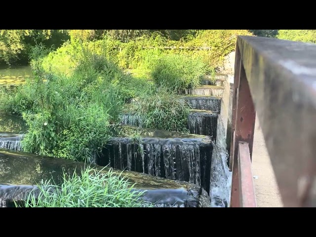 Peaceful Waters #4 - Cascade on River Kennet, West of Reading
