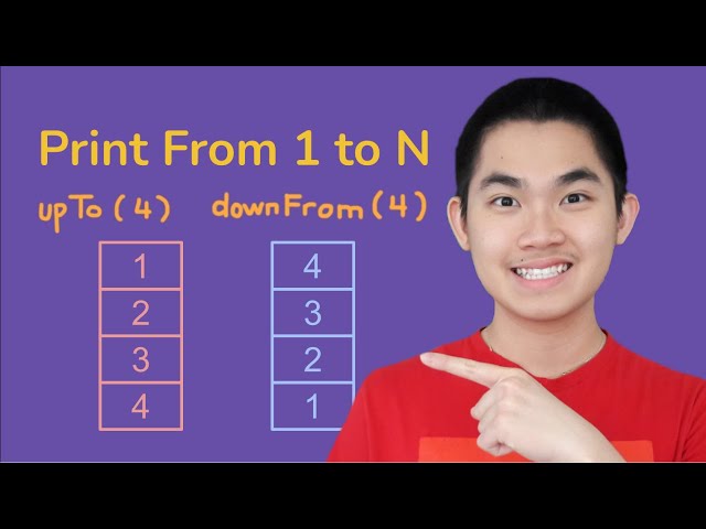 Print 1 To N Recursively (Code Provided)