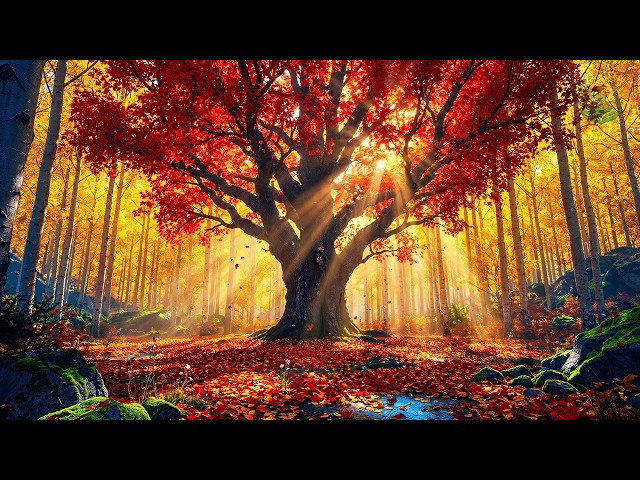 (No Ads) Autumn Peaceful Music 🍂 Relaxing Melodies to Calm Your Mind & Find Inner Peace