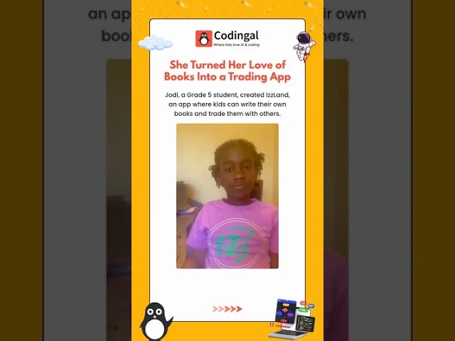Grade 5 Student Builds a Book Trading App | Codingal