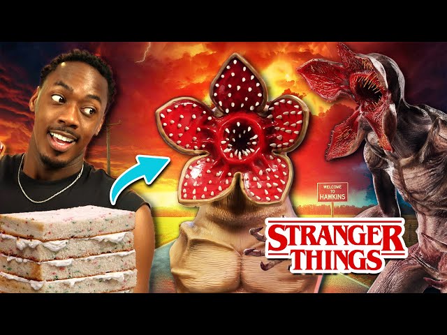 I Made a Demogorgon Cake for Stranger Things Season 5