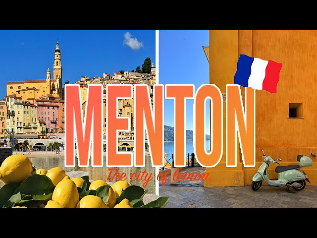 🇫🇷🍋MENTON - the prettiest town on the FRENCH RIVIERA