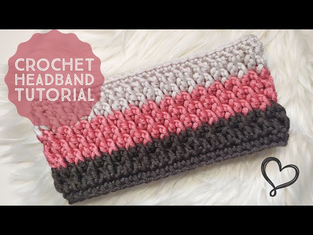Crochet Headband | step by step tutorial