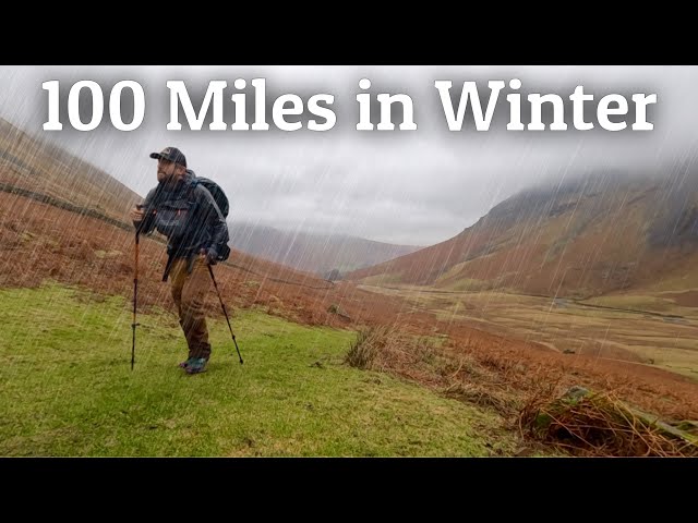 Hiking & Wild Camping in Winter | The Tour of the Lake District - 100 Mile Hike (Part 2)