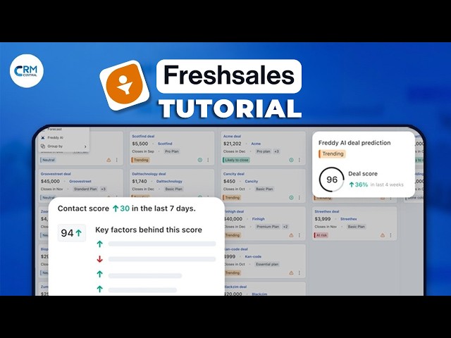 Freshsales CRM Tutorial: Complete Beginner’s Guide (2026)