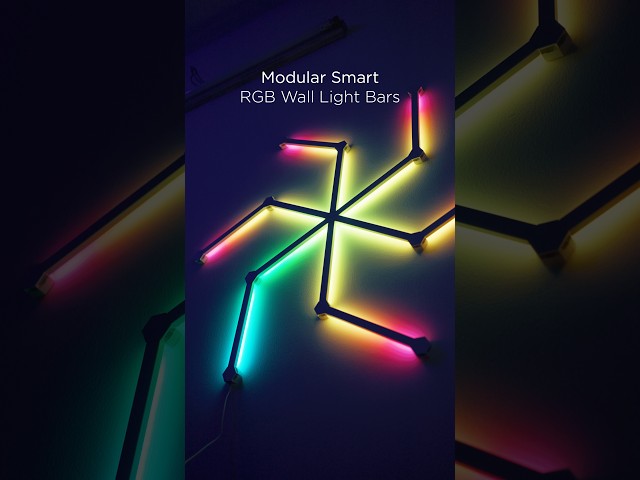 Modular Smart RGB Wall Light Bars
