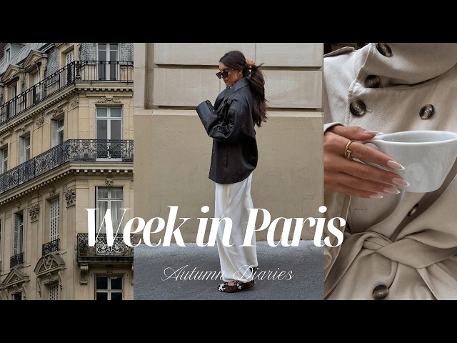 WHAT A STYLIST WEARS IN PARIS | Autumn Fashion, New Haircut, Best Lunch Spots, Fall Boots | Pia