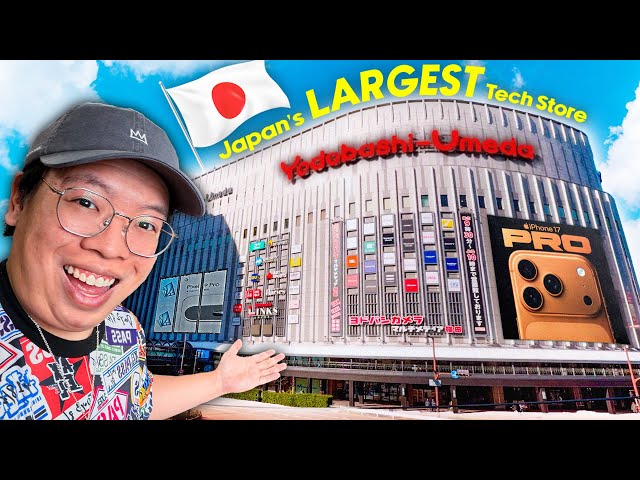 I went to Japan's LARGEST Tech Store