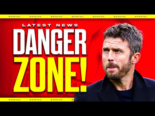 Carrick's SCARY Warning! Man Utd News
