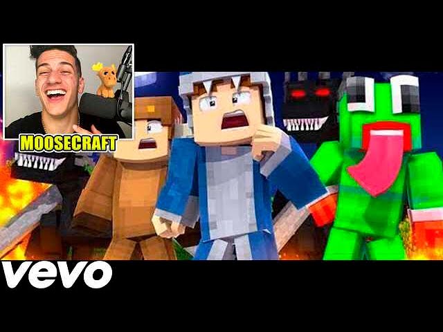 REACTING TO ♫"SQUADS PLAN" - Minecraft Parody of Gods Plan by Drake (Music Video) ♫