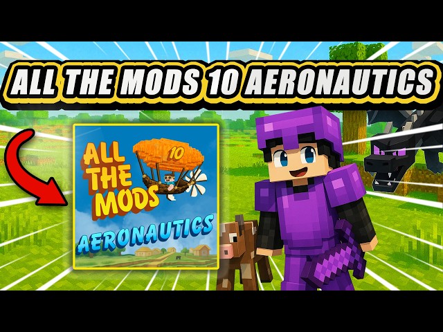 How to Make All The Mods 10 Aeronautics Server | Modded Minecraft Tutorial