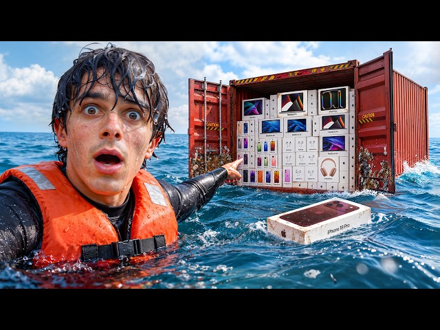 Exploring 2 Mysterious Shipping Containers Lost at Sea!