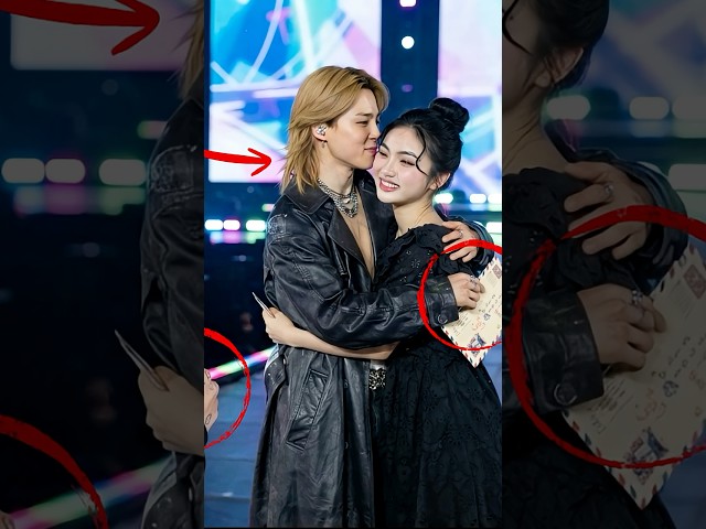 Jungkook Caught Jimin’s Secret Backstage! 😱 What’s In The Envelope? 🤫 #BTS #jikook  #shorts