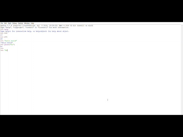 Python for absolute beginners|| Working in Interactive mode