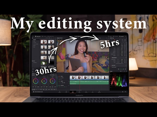 I cut my editing time by 70% (Full Workflow)