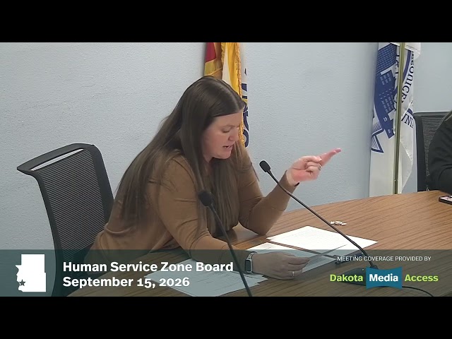 Burleigh County Human Service Zone Board 2026-09-15