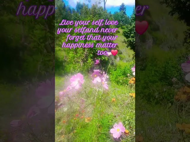 #love your self,live your self #like #subscribe #motivation thought #followers