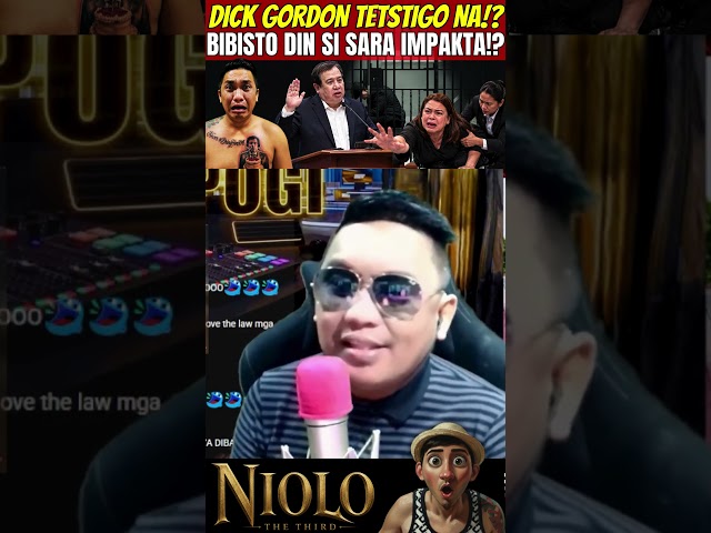 OMG GRABE⁉️DICK GORDON MAGWIWITNESS SA IMPEACHMENT?! #PoliticsPH #PhilippinePolitics #BBM