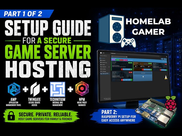 How to Build a Secure Game Server Hosting Setup with AMP & Twingate