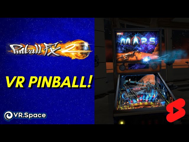 Playing Pinball in VR! (Mars) #shorts
