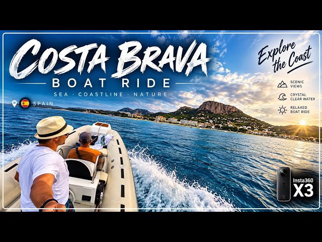 Experience 360° Boat Ride inSpain, Medes Island & Costa Brava