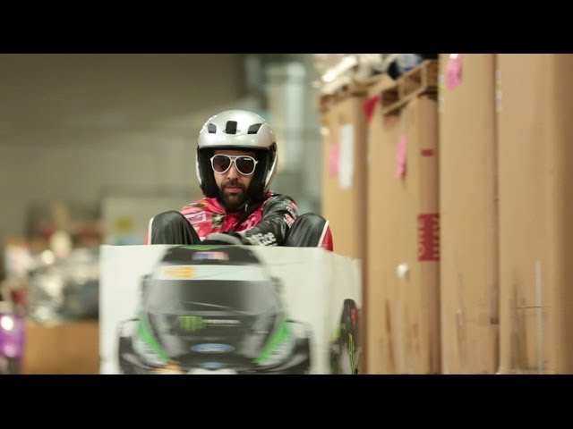 Ken Box: Crazy Cart Gymkhana!  Epic Ken Block Gymkhana Tribute: (a Ken Block Gymkhana parody)