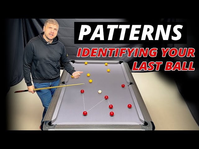 Patterns: Identifying your last ball | 8 ball pool tips