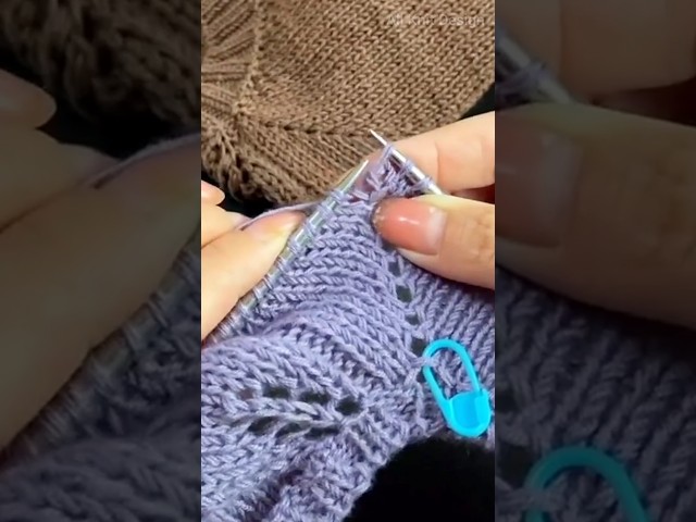 Sweater Design Knitting Stitches ❤️ #knitting