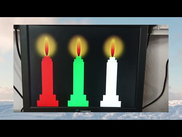 Candel in power point 