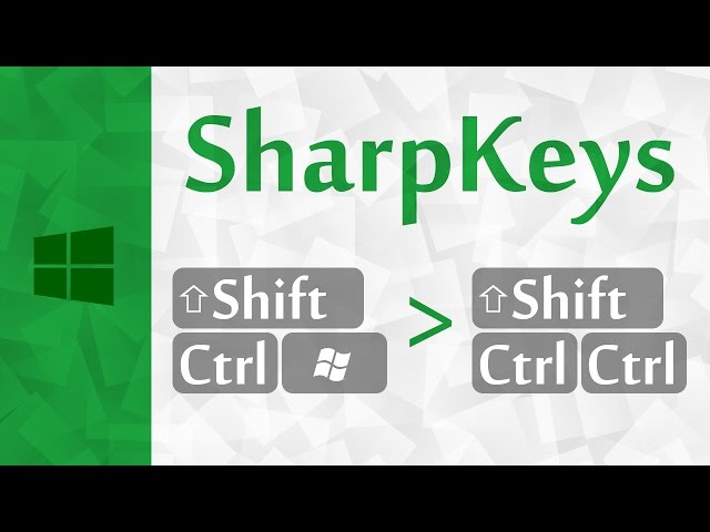 [Windows] Changing Modifier Keys Using SharpKeys | Reassigning Modifier Keys & SharpKeys Tutorial