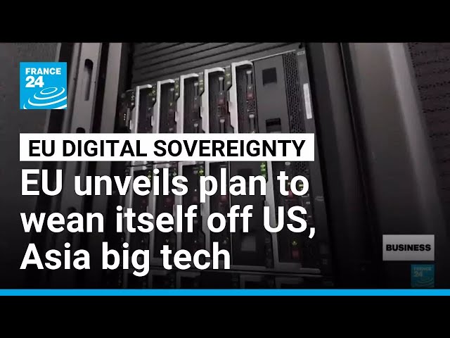 EU wants to favour European firms for most sensitive cloud, AI contracts • FRANCE 24 English