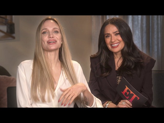 Why Angelina Jolie Calls Salma Hayek Her 'Oxygen' as They Interview Each Other for 'Without Blood'
