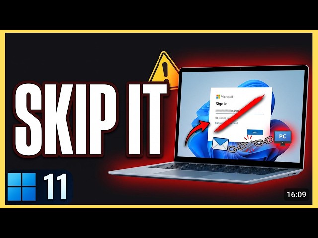 Switch Windows 11 to a Local Account Without Losing Any Files