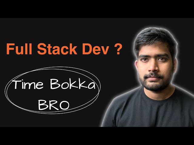 Full Stack Development Trap in 2025