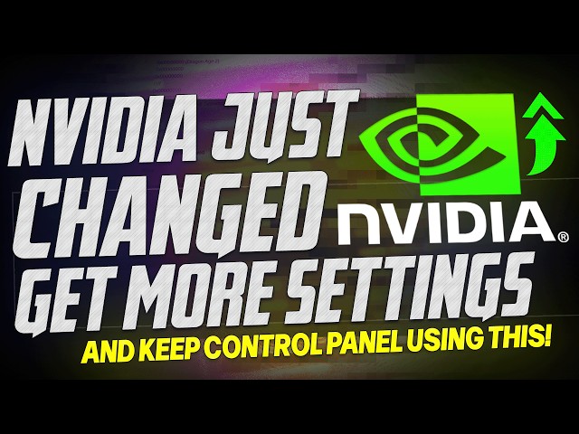 NVIDIA Control Panel is OVER! Use this instead for BEST PERFORMANCE and *MORE SETTINGS* ✅