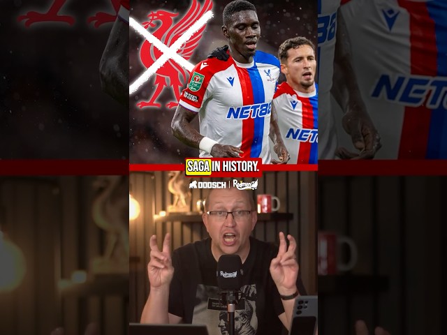 Sarr DEAL OFF Crystal Palace Decline Negotiations With LFC! #LiverpoolFC #LFC #lfcnews #theredmentv