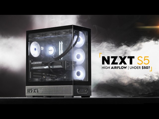 NZXT S5: The Ultimate Low Cost PC Case? | RTX 5070 Ti Gaming PC Build