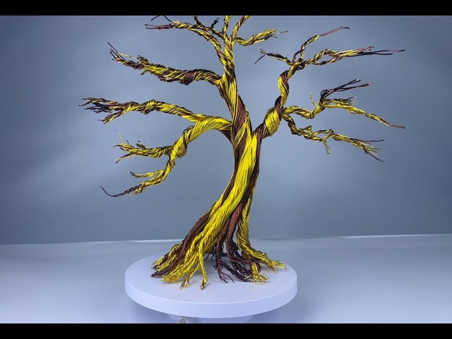 Wire Bonsai Tree Tutorial | How to Make a Bonsai Tree Using Wire (Part 1)
