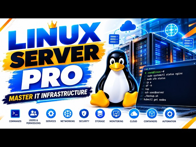 Become a Linux Server Administration PRO 🚀 | Master Linux Servers & IT Infrastructure