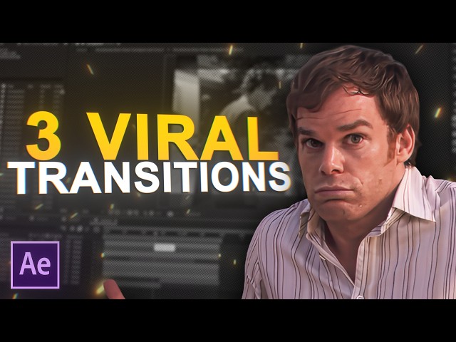 3 Viral Transitions In After Effects (Tutorial)
