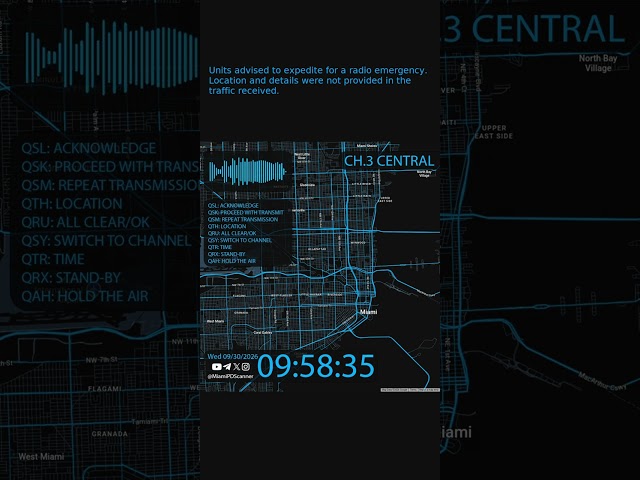 RADIO EMERGENCY – Location Unknown | Miami PD #Shorts