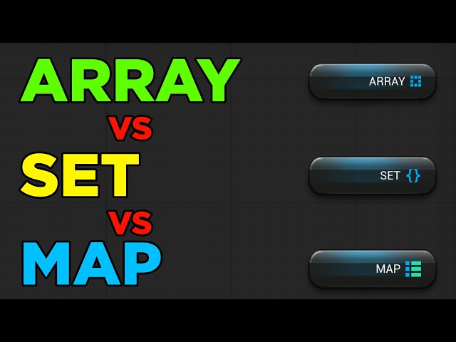 Unreal : Arrays VS Sets VS Maps