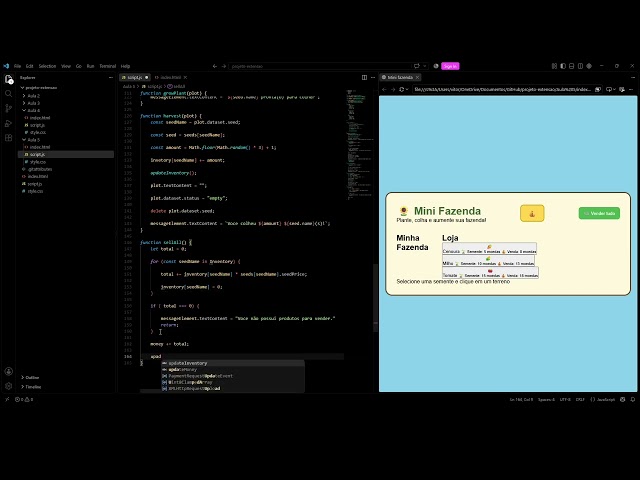 Projeto Integrador - Aula 6 | HTML + CSS + JavaScript